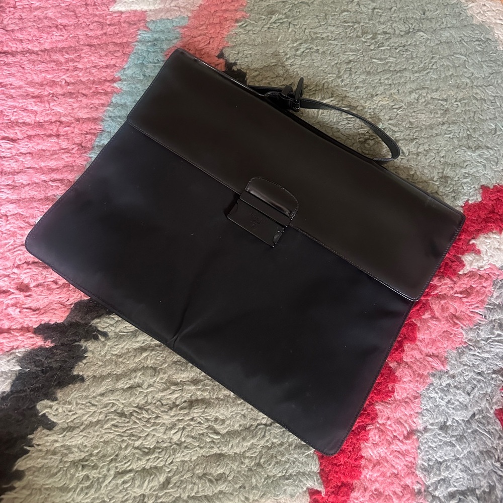 Prada Black Men's Briefcase